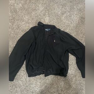 Men’s black Ralph Lauren polo jacket